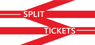 Split Train Newhaven Town Ticket to London